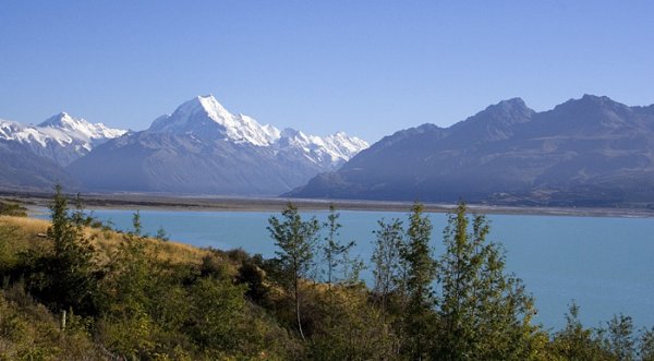 Jezioro Pukaki (Alpy Poudniowe)